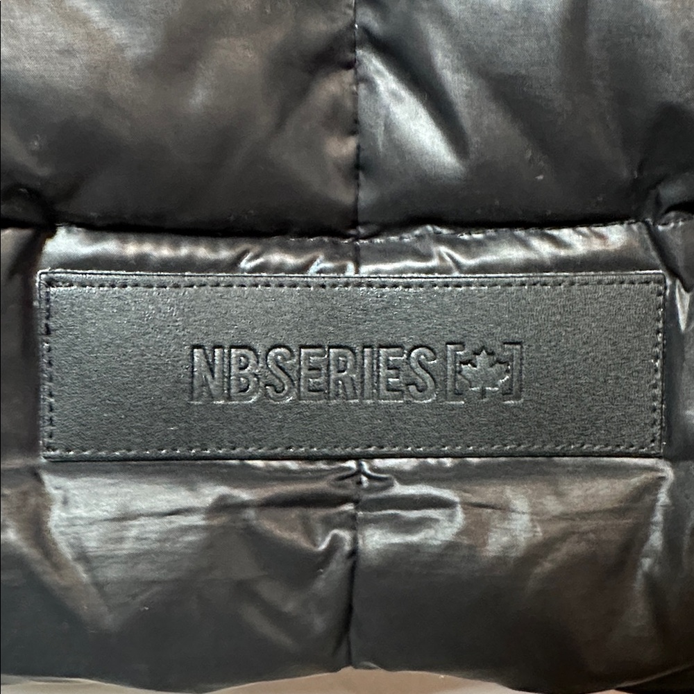 Nicole Benisti NB Series Black Lamb Leather Duck Down Puffer Coat XS - Picture 11 of 12